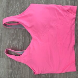 Vibrant Pink Sports Bra for Women